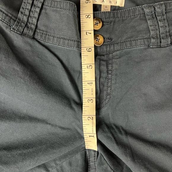 CAbi Navy Cropped Cargo Pants Women’s  Sz: 4 - Picture 11 of 13